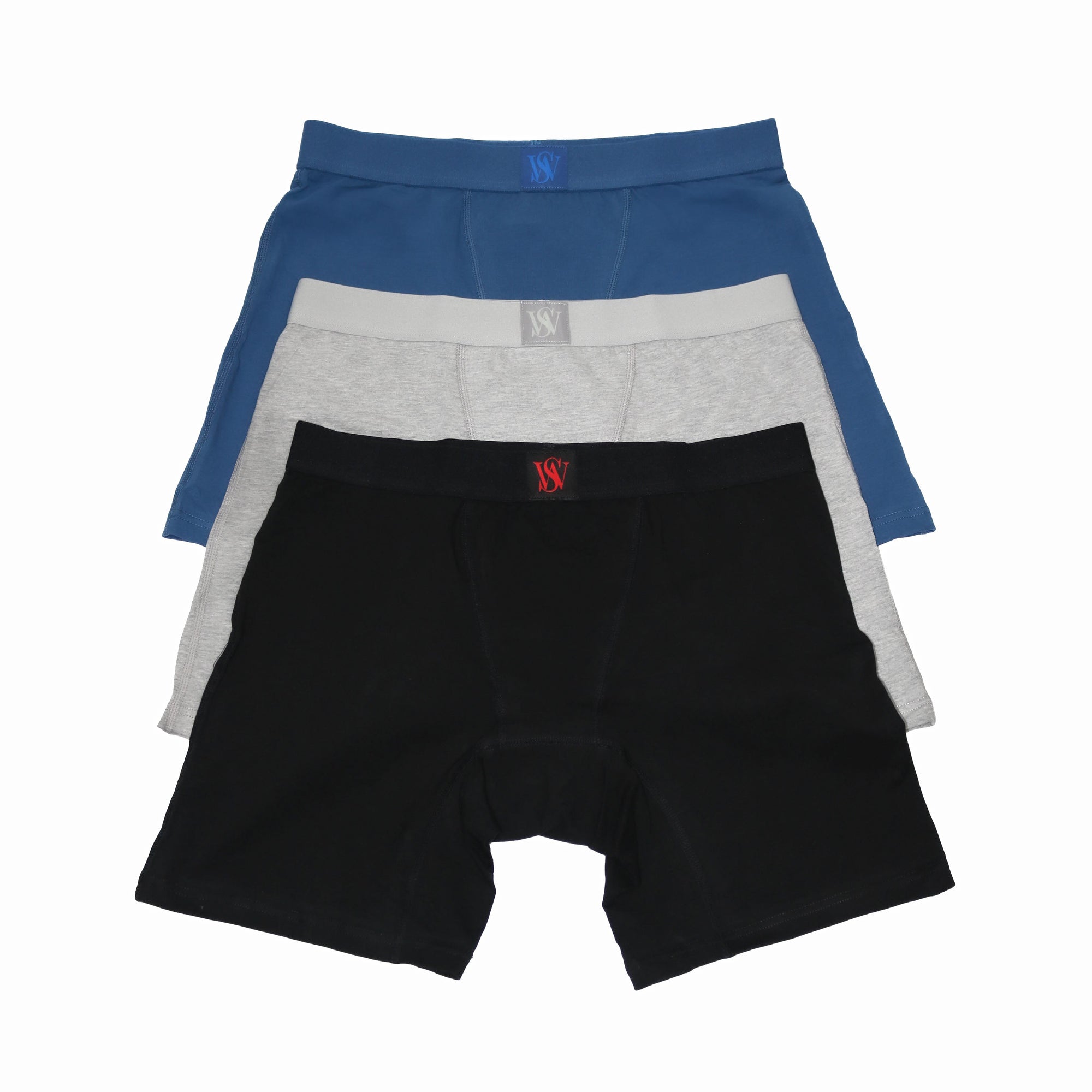 NEW Ultimate Everyday Cotton Boxers (With Pad Holder and Pocket) Variety 3 Pack