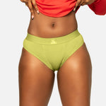 EXCLUSIVE Ultimate Cotton Cheeky Briefs (With Pad Holder and Pocket) Mistletoe