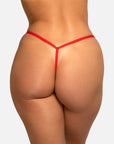 NEW Amor Red Stretch Lace Y-String® (With Cotton Gusset) - SPICY WEAR