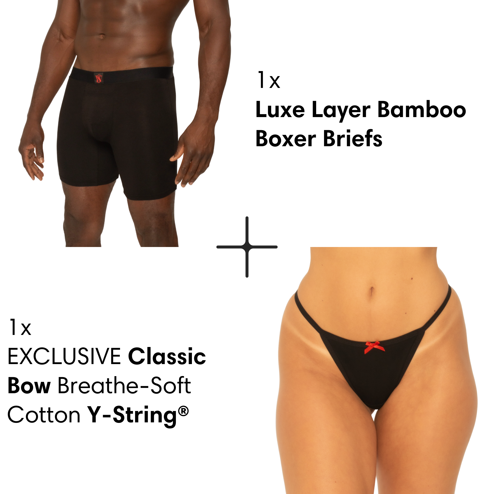 His and Hers Boxer Brief + Y-String® Bundle
