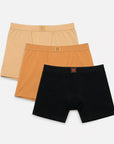 EXCLUSIVE Ultimate Everyday Cotton Boxers (With Pad Holder and Pocket) Variety 3 Pack - SPICY WEAR