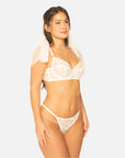 Coming soon: NEW Pearl Stretch Lace Y-String® (With Cotton Gusset)