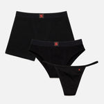 Essential Coverage Pack: Boxer + Y - String® + Cheeky Brief - SPICY WEAR
