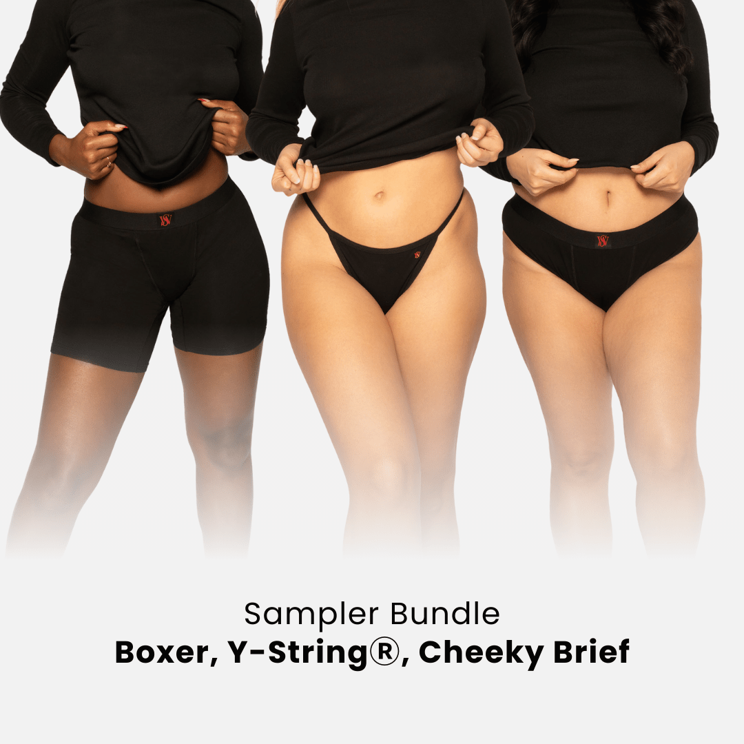 Essential Coverage Pack: Boxer + Y - String® + Cheeky Brief - SPICY WEAR