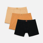 EXCLUSIVE Ultimate Everyday Cotton Boxers (With Pad Holder and Pocket) Variety 3 Pack - SPICY WEAR