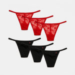 EXCLUSIVE Y - String® Lover Classic Pack: 3 Breathe - Soft Cotton Y - Strings® + 3 Stretch Lace Y - Strings® - SPICY WEAR