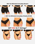 New Ultimate Comfort Pack with 3 FREE Y - Strings® (Very Limited - Offer Ends Soon) - SPICY WEAR